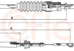 Cablu acceleratie COFLE 14.4305 – VW | AutoRival