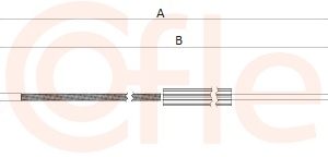 Cablu transmisie manuala COFLE 2CB.VK022 – VW | AutoRival