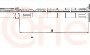 Cablu ambreiaj COFLE 92.10.3291 – VW | AutoRival