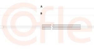 Cablu transmisie manuala COFLE 92.2CB.VK025 – VW | AutoRival