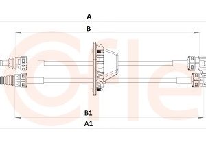 Cablu transmisie manuala COFLE 92.2CB.VK033 – VW | AutoRival