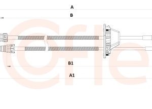 Cablu transmisie manuala COFLE 92.2CB.VK035 – VW | AutoRival
