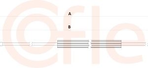 Cablu transmisie manuala COFLE 92.2CB.VK043 – VW | AutoRival