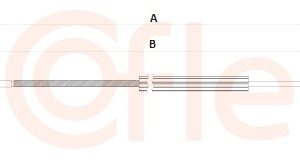 Cablu transmisie manuala COFLE 92.2CB.VK058 – VW | AutoRival