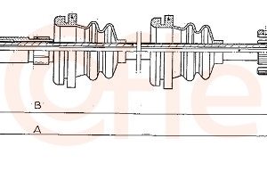 Arbore tahometru COFLE S31030 – VW | AutoRival