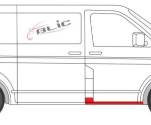 Placa de prag BLIC 6505-06-9568019P – VW | AutoRival