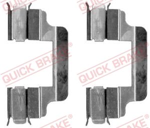 Set accesorii placute frana QUICK BRAKE 109-1230 – VW | AutoRival