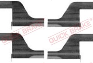 Set accesorii placute frana QUICK BRAKE 109-1263 – VW | AutoRival