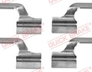 Set accesorii placute frana QUICK BRAKE 109-1685 – VW | AutoRival