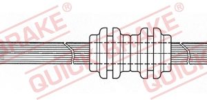 Furtun frana QUICK BRAKE 32.202 – VW | AutoRival