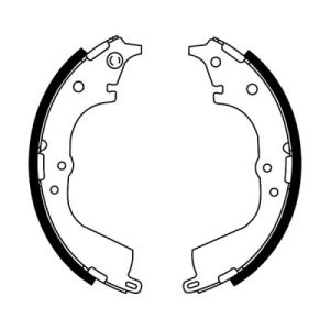 Set saboti frana ABE C02072ABE – VW | AutoRival