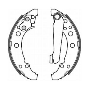 Set saboti frana ABE C0W001ABE – VW | AutoRival