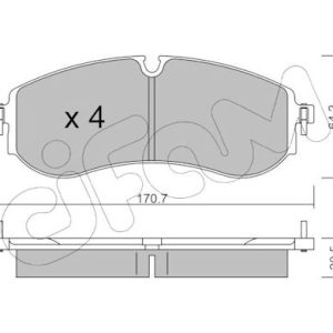 Set placute frana CIFAM 822-1263-0 – VW | AutoRival