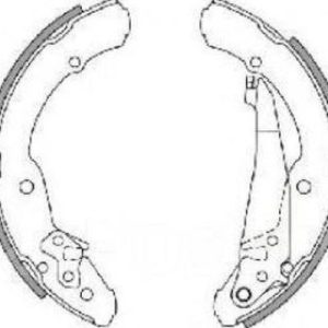 Set saboti frana KRIEGER 0950007012 – VW | AutoRival