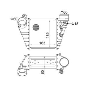 Intercooler compresor E-KRAFT 1924004000 – VW | AutoRival