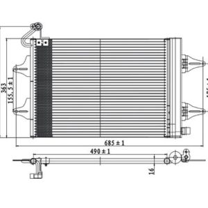 Condensator climatizare E-KRAFT 1924005449 – VW | AutoRival