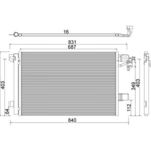 Condensator climatizare E-KRAFT 1924005450 – VW | AutoRival