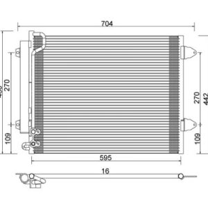 Condensator climatizare E-KRAFT 1924005466 – VW | AutoRival
