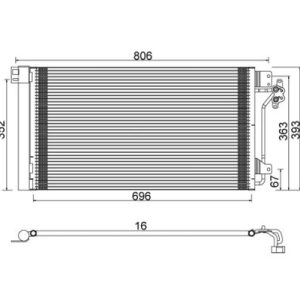 Condensator climatizare E-KRAFT 1924005467 – VW | AutoRival