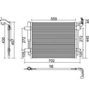 Condensator climatizare E-KRAFT 1924005469 – VW | AutoRival