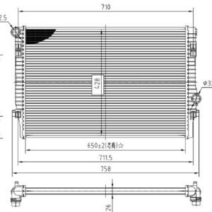 Radiator racire motor MTR 13054423 – VW | AutoRival
