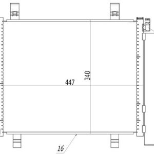 Condensator climatizare MTR 13054494 – VW | AutoRival