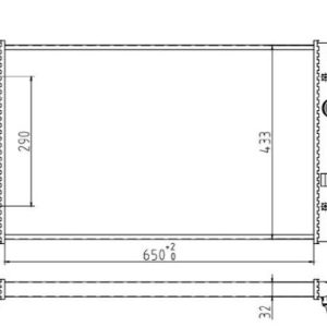 Radiator racire motor MTR 13054832 – VW | AutoRival