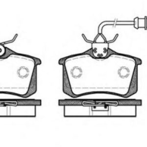 Set placute frana MTR MT561 – VW | AutoRival