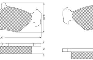 Set placute frana MTR MT572 – VW | AutoRival