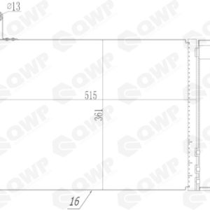 Condensator climatizare QWP WAC116 – VW | AutoRival