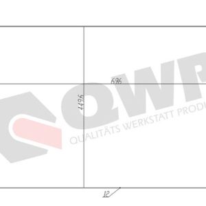Condensator climatizare QWP WAC448 – VW | AutoRival