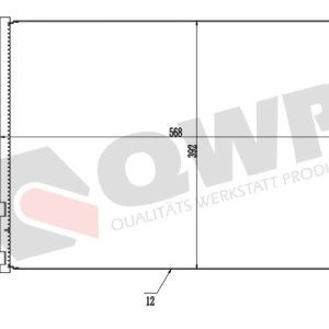 Condensator climatizare QWP WAC497 – VW | AutoRival