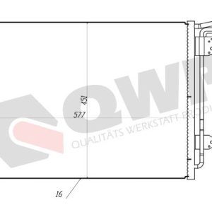 Condensator climatizare QWP WAC498 – VW | AutoRival