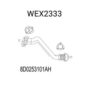Racord evacuare QWP WEX2333 – VW | AutoRival