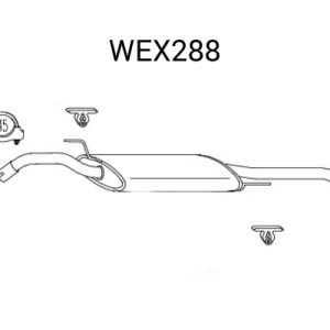Toba esapament finala QWP WEX288 – VW | AutoRival