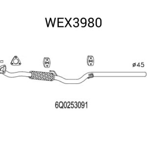 Racord evacuare QWP WEX3980 – VW | AutoRival