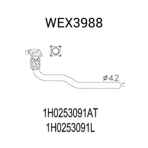 Racord evacuare QWP WEX3988 – VW | AutoRival