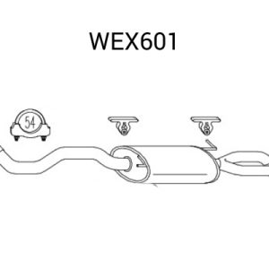 Toba esapament finala QWP WEX601 – VW | AutoRival