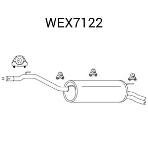 Toba esapament finala QWP WEX7122 – VW | AutoRival