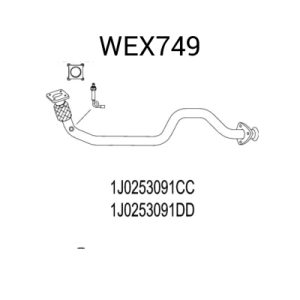 Racord evacuare QWP WEX749 – VW | AutoRival