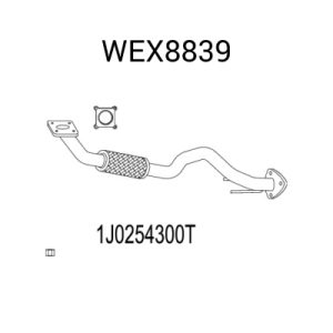 Racord evacuare QWP WEX8839 – VW | AutoRival