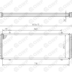 Intercooler compresor QWP WIC101 – VW | AutoRival