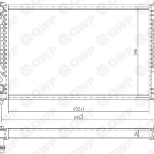 Radiator racire motor QWP WRA109 – VW | AutoRival
