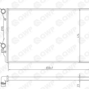 Radiator racire motor QWP WRA113 – VW | AutoRival