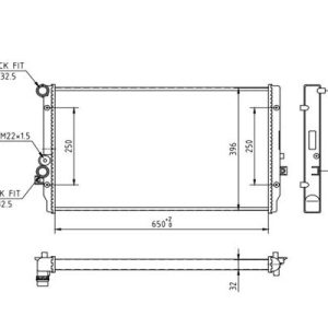 Radiator racire motor QWP WRA286 – VW | AutoRival