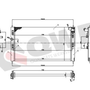 Radiator racire motor QWP WRA478 – VW | AutoRival