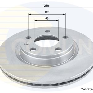 Disc frana COMLINE ADC1412V – VW | AutoRival