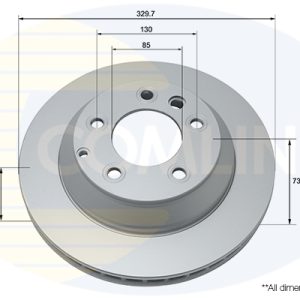 Disc frana COMLINE ADC1460V – VW | AutoRival
