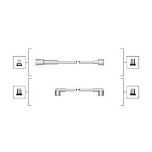 Set cablaj aprindere MAGNETI MARELLI 941319170019 – VW | AutoRival