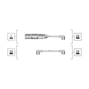 Set cablaj aprindere MAGNETI MARELLI 941319170071 – VW | AutoRival